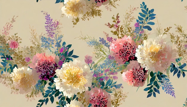 the wallpaper by person is a floral print by person