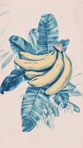 Wallpaper Fruit fruit drawing banana