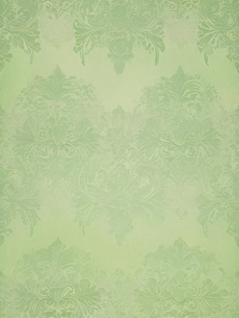 Photo the wallpaper is a beautiful green color with a floral pattern