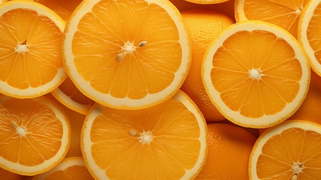 wallpaper of many orange slices