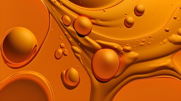 wallpaper in the style of golden water drops