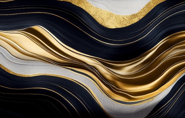 A wallpaper with gold and black colors and the word gold on it