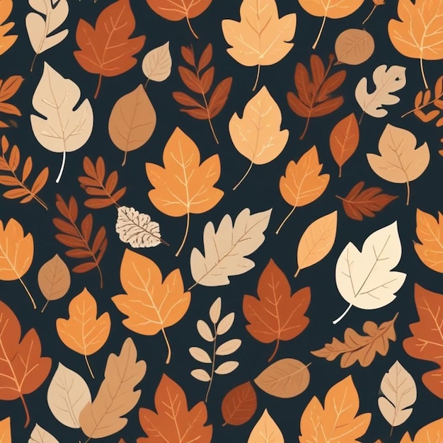 a wallpaper with leaves and a white one that says autumn