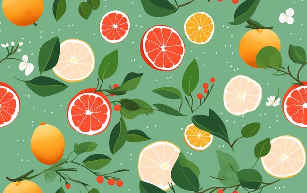 a wallpaper with oranges and a bunch of oranges on it