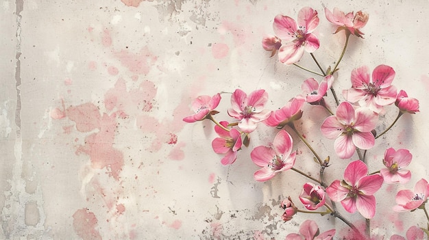 a wallpaper with pink flowers and the words quot spring quot