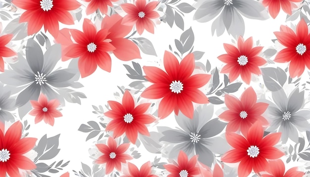 a wallpaper with pink and red flowers