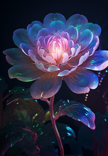 Wallpapers for iphone that are neon flowers