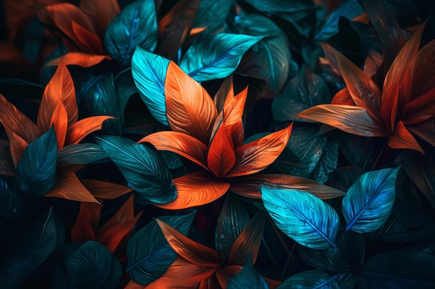 Wallpapers that are blue and orange