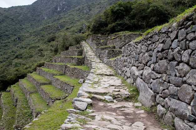 Walls in Machu Picchu