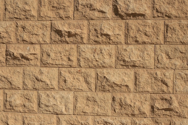 Walls made of stone stone background