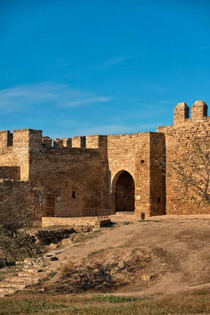 Walls and towers of an ancient fortress, In Belgorod-Dnestrovsky, Akkerman