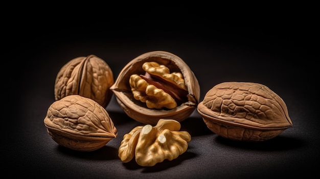 Walnut and walnut kernel