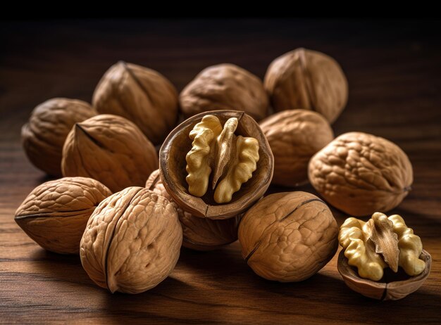 Walnut and walnut kernel