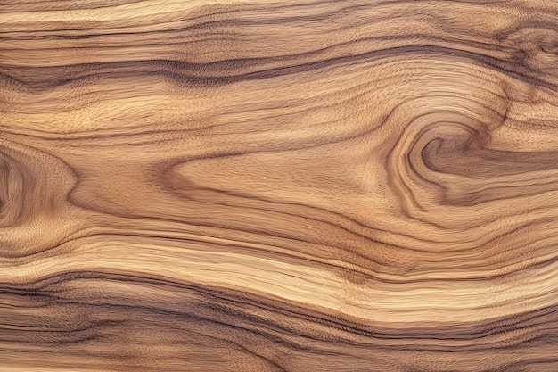 Photo walnut wood texture natural light warm color wooden texture with unique grain pattern background