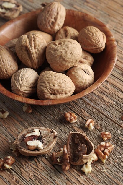 Walnuts in a bowl