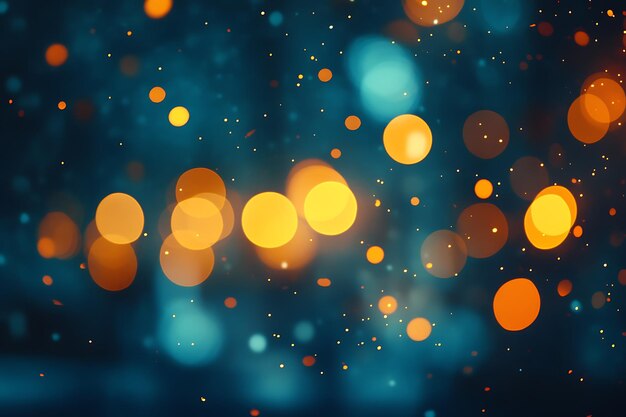 Warm and Cozy Bokeh Background for Relaxation