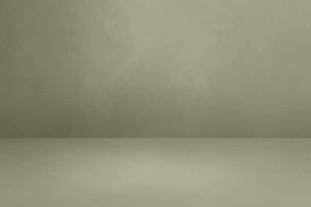 Warm grey concrete interior background. Empty template scene