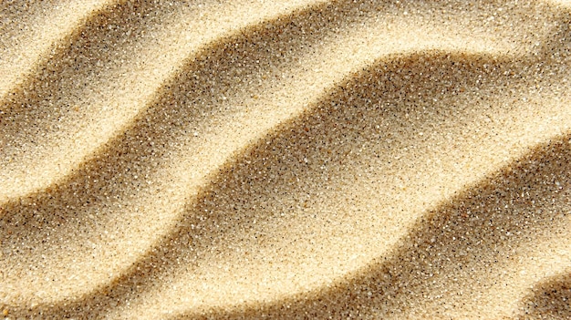 Photo warm and organic closeup sand texture with fine grains and natural lines