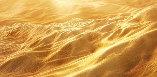 Photo warm sunlit sand dunes tranquil beachscape concept