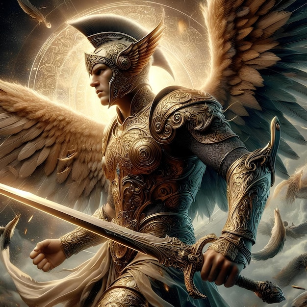 warrior angel on standby