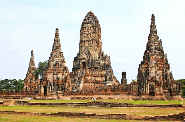 Wat Chaiwatthanaram Temple. Ayutthaya Historical Park, Thailand.