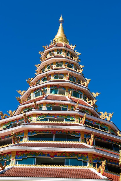 Wat Huay Pla Kang in Chiang Rai Thailand