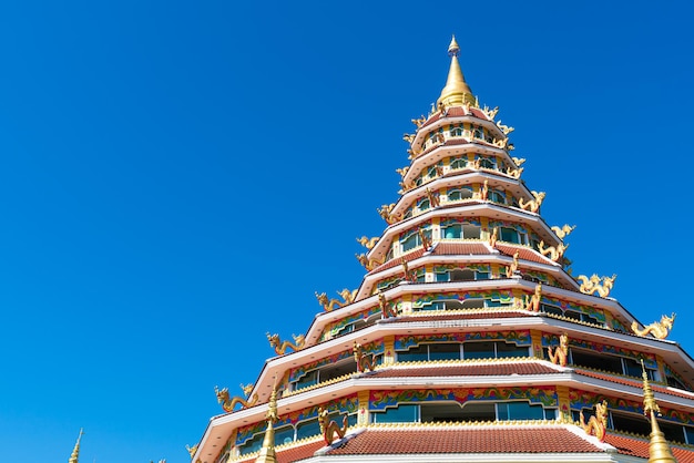 Wat Huay Pla Kang in Chiang Rai Thailand