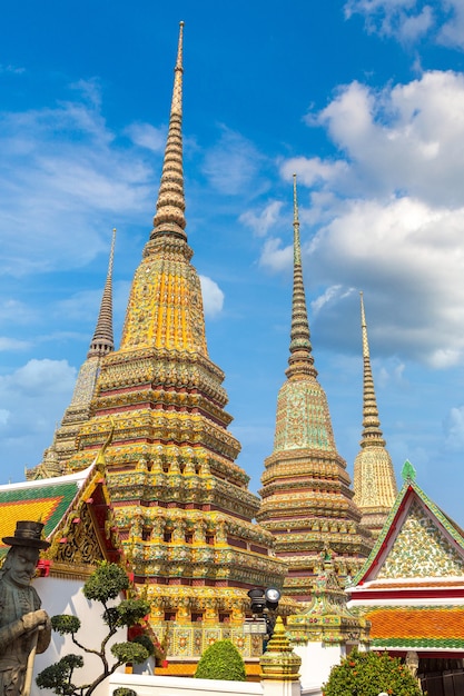 Wat Pho Temple in Bangkok, Thailand