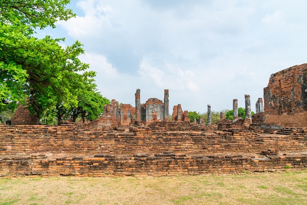 Wat Phra Sri Sanphet Temple in the precinct of Sukhothai Historical Park, a UNESCO World Heritage Site in Ayutthaya, Thailand