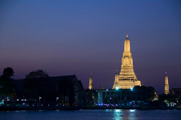 The wat phra that is the world's tallest buddhist temple