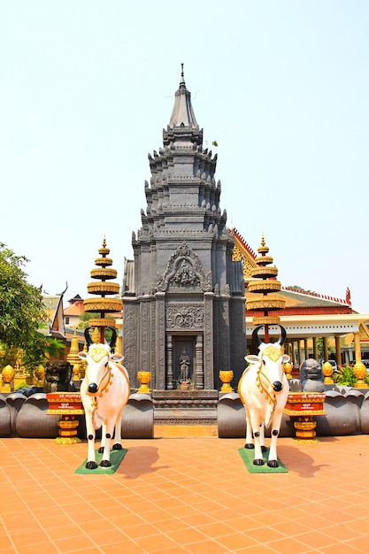 Photo wat preah prom rath in siem reap cambodia