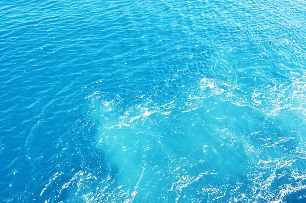 Water background. Mediterranean sea. Clear water.