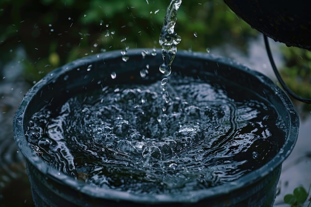 Water Bucket Overflow