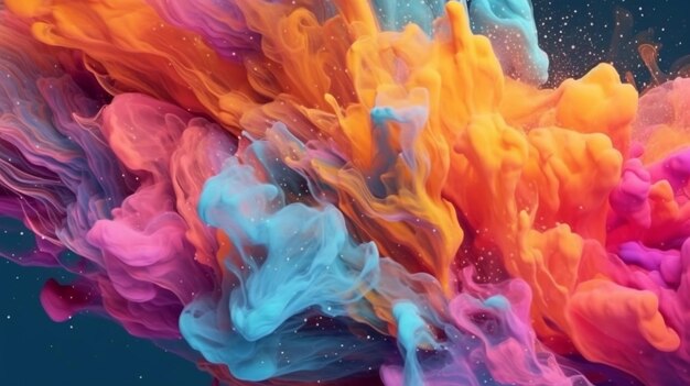 Water color abstract background