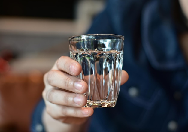 Water drink liquid transparent beverage cold table