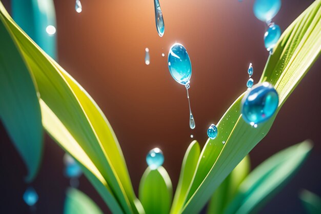 water drop splash splash special effect creative design element wallpaper background