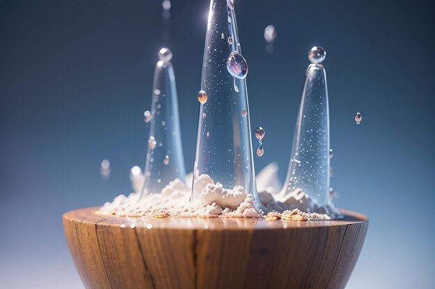 Photo water drop splash splash special effect creative design element wallpaper background