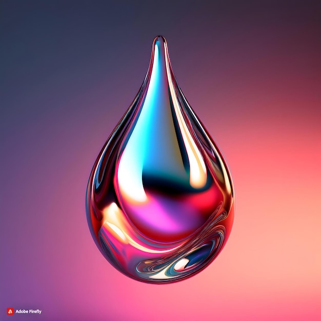 a water drop that is made by k a