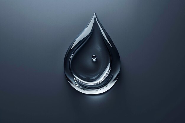 a water drop that is made by a water drop