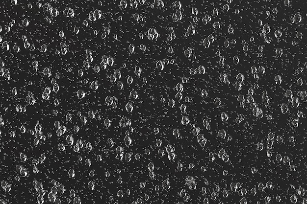 Water droplets condensation drops overlay refreshing dark background