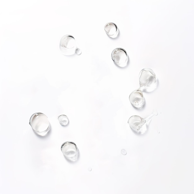 water drops background for cosmetic advertising