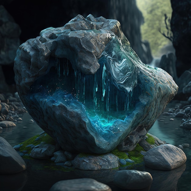 Water Elemental Stone