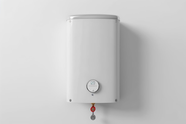 Photo water heater isolated on white background