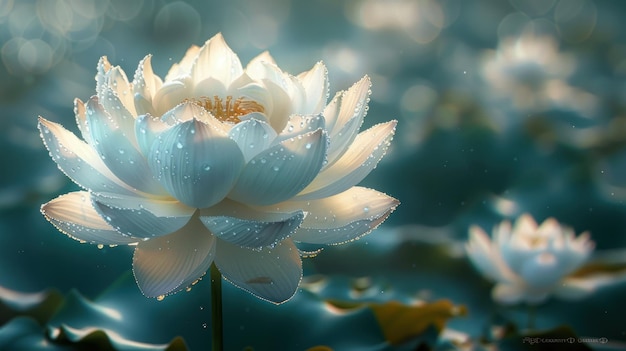 Water Lily Blooming