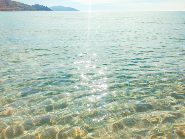 Water ocean background Clear blue ripple aqua texture