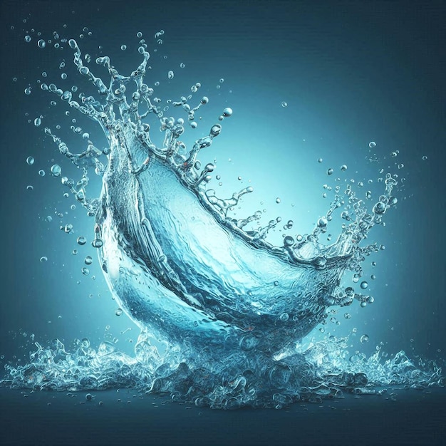 a water splash with the word splashes on it