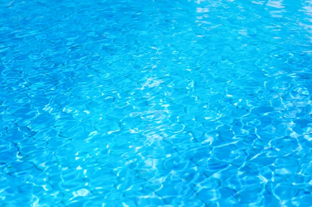 water surface background of a swimming pool