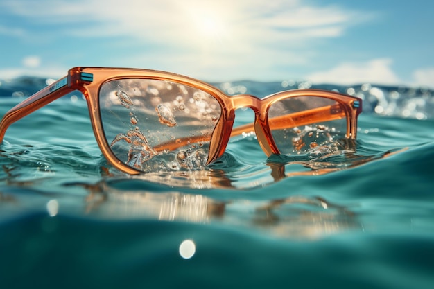 On the water surface premium sunglasses