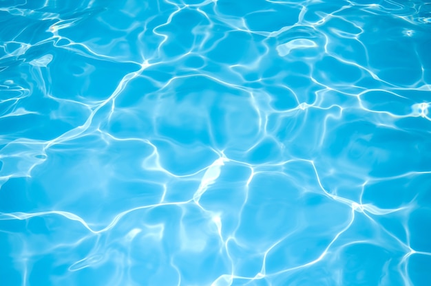 water surface and ripple wave in swimming pool