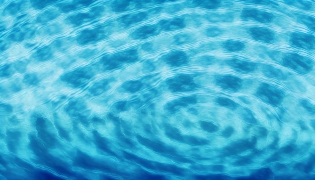 Water surface texture blue background